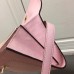 Hermes Kelly Ghillies Wallet In Pink Swift Leather