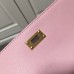 Hermes Kelly Ghillies Wallet In Pink Swift Leather