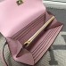 Hermes Kelly Ghillies Wallet In Pink Swift Leather