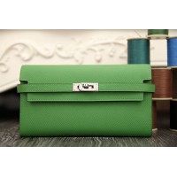 Hermes Kelly Longue Wallet In Bamboo Epsom Leather Hermes Kelly Longue Wallet In Bamboo Epsom Leather