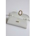 Hermes Maillon To Go Wallet in Gris Pale Epsom Calfskin