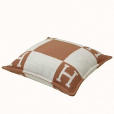 Hermes Camel Small Avalon Pillow Hermes Camel Small Avalon Pillow