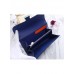 Hermes Constance Wallet In Navy Epsom Leather