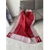 Hermes Red Avalon III Throw Blanket