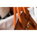Hermes Birkin 30cm 35cm Bag In Orange Clemence Leather