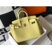 Hermes Birkin 30cm 35cm Bag In Jaune Poussin Clemence Leather