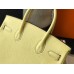 Hermes Birkin 30cm 35cm Bag In Jaune Poussin Clemence Leather
