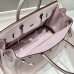 Hermes Birkin 30cm 35CM Bag In Mauve Pale Clemence Leather