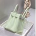 Hermes Birkin 30cm 35CM Bag In Vert Fizz Clemence Leather