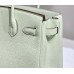 Hermes Birkin 30cm 35CM Bag In Vert Fizz Clemence Leather