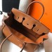 Hermes Birkin 30cm 35cm Bag In Brown Clemence Leather