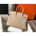 Hermes Birkin 30CM 35cm Bag In Trench Clemence Leather