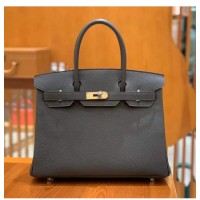 Hermes Birkin 30cm 35cm Bag In Black Togo Leather Hermes Birkin 30cm 35cm Bag In Black Togo Leather