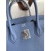 Hermes Birkin 30cm 35cm Bag In Blue Agate Epsom Leather