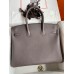 Hermes Birkin 30cm 35cm Bag In Etain Epsom Leather