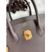 Hermes Birkin 30cm 35cm Bag In Etain Epsom Leather