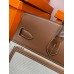 Hermes HAC Cargo Birkin 40 Handmade Bag in Toile with Gold Leather