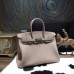 Hermes Birkin 30cm 35cm Bag In Gris Tourterelle Togo Leather