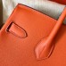 Hermes Orange Birkin 30cm 35cm Epsom Handmade Bag