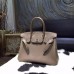 Hermes Birkin 30cm 35cm Bag In Etoupe Togo Calfskin Bag Original Leather Handstitched