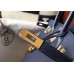 Hermes Navy Blue Clemence Birkin 25cm Handmade Bag