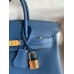 Hermes Birkin 25 Retourne Handmade Bag In Nata Swift Calfskin