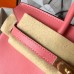 Hermes Birkin 25 Handmade Bag In Rose Lipstick Swift Leather