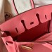 Hermes Birkin 25 Handmade Bag In Rose Lipstick Swift Leather