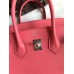 Hermes Birkin 25 Retourne Handmade Bag In Rose Lipstick Swift Calfskin