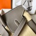 Hermes Birkin 25 Handmade Bag In Taupe Swift Leather