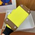 Hermes Birkin Cargo 25 Bag in Lime Toile and Chai Swift Leather
