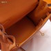 Hermes Kelly 32cm Sellier Bag In Orange Togo Leather Handmade Bag