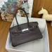 Hermes Shoulder Birkin Light 29 Bag in Ebene Swift Calfskin