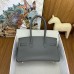 Hermes Shoulder Birkin Light 29 Bag in Etain Swift Calfskin