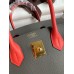 Hermes HSS Birkin 30 Bicolor Bag in Etain and Piment Epsom Calfskin