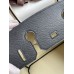 Hermes HSS Birkin 30 Bicolor Bag in Black and Craie Epsom Calfskin