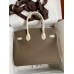 Hermes HSS Birkin 30 Bicolor Bag in Taupe and Craie Epsom Calfskin