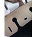 Hermes HSS Birkin 30 Bicolor Bag in Taupe and Black Epsom Calfskin