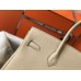 Hermes Birkin 30cm 35cm Bag In Argile Clemence Leather