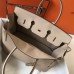 Hermes Birkin 30cm 35cm Bag In Argile Clemence Leather