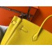 Hermes Birkin 30cm 35cm Bag In Yellow Clemence Leather