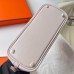 Hermes Bolide 1923 Mini Handmade Bag In Mauve Pale Chevre Mysore Leather
