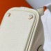 Hermes Bolide 1923 Mini Handmade Bag In Nata Chevre Mysore Leather