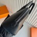 Hermes Bolide 1923 Mini Handmade Bag in Black Evercolor Calfskin