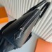 Hermes Bolide 1923 Mini Handmade Bag in Black Evercolor Calfskin