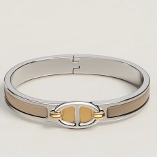 Hermes Sand Mini Clic Chaine dAncre Bracelet