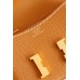 Hermes Constance Slim Wallet in Gold Epsom Calfskin