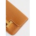 Hermes Constance Slim Wallet in Gold Epsom Calfskin