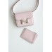 Hermes Constance Slim Wallet in Mauve Pale Epsom Calfskin Hermes Constance Slim Wallet in Mauve Pale Epsom Calfskin