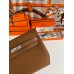 Hermes Kelly Depeches 25 Pouch in Gold Epsom Calfskin